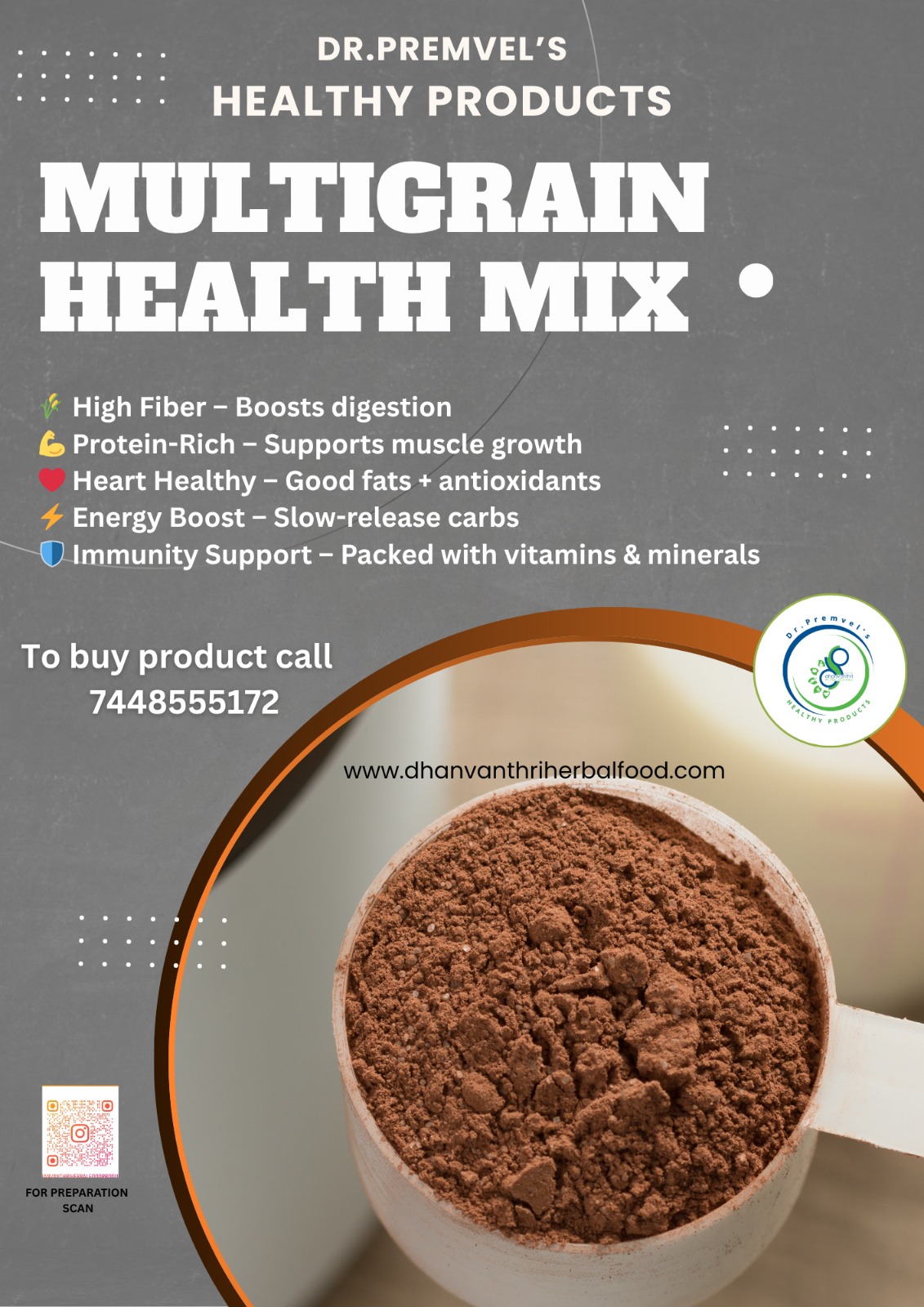 Dhanvanthri Multi Grain Mix